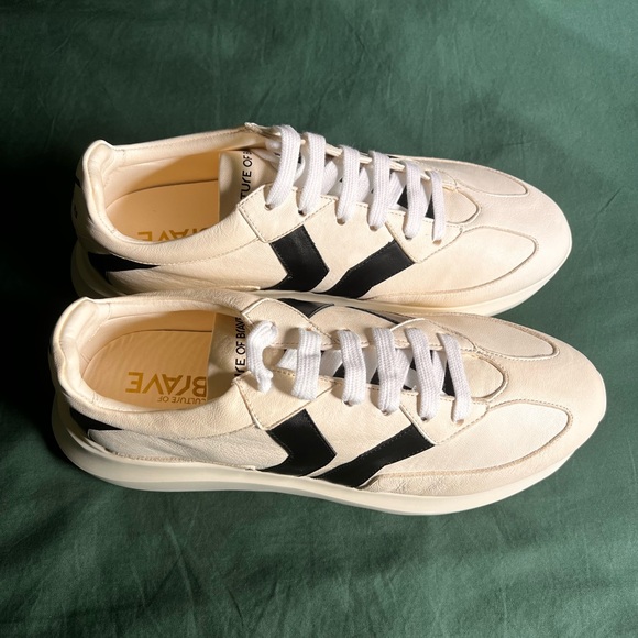 Culture Of Brave “Courage Series” Unisex Italian Sneakers 🦘 Leather - Picture 5 of 15